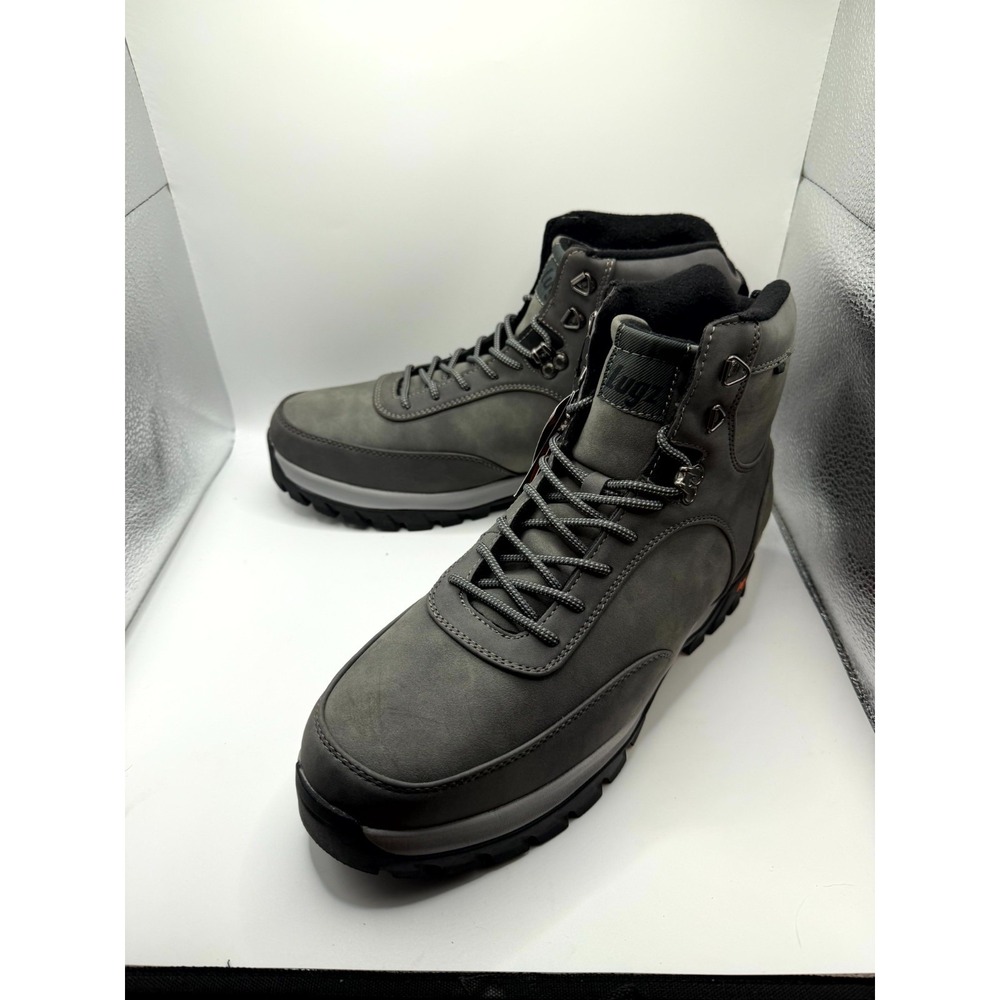 Lugz Diablo Hi MDIABHD-0569 Mens 10.5 Charcoal Alloy Black Slip Resistant Boot